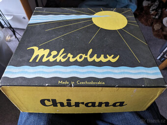 Prodám krásné retro vintage horské slunce Mikrolux Chirana - 4