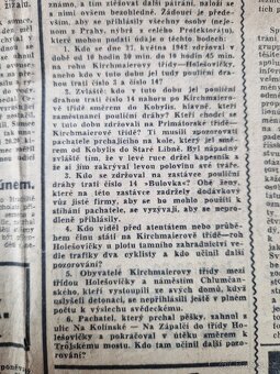 Staré noviny s vyhláškou Říš.protektora, okleštění Slovenska - 4