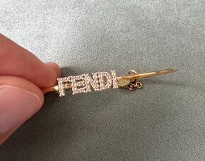 💎Luxusní Fendi Náramek Fendigraphy - Skvělá cena a TOP Stav - 4