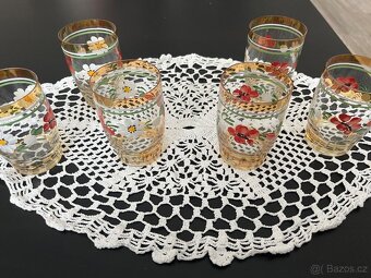 Ručně malované sklenice-likérky - 4