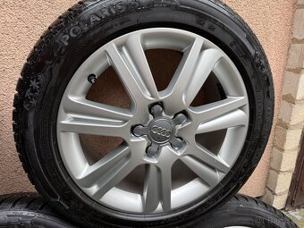 Sada Alu 17” Audi s 225/50 R17 zimni pneu - 4