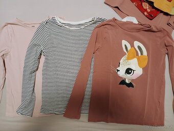 Sada dívčího oblečení H&M a Lindex 122-128 - 4