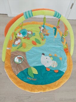 Baby Fehn krásná 3D aktivity deka Forest 0+ - 4