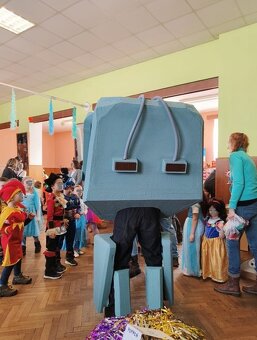 Kostým robot / mechanický oblek - 4