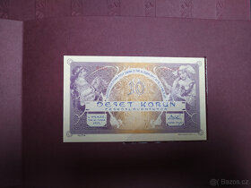 Nevydaný návrh 10 koruna 1919/2022 Ivančice Mucha UNC 1OKs - 4