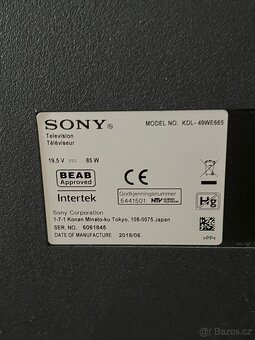 Sony Bravia KDL-49WE665 49" (123 cm) - 4