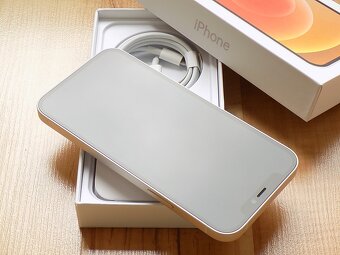 APPLE iPhone 12 128GB White - ZÁRUKA - TOP STAV - 4