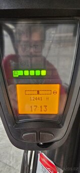 VZV Linde E20PHL – elektro, 2t, Triplex 5,6m, kabina, posuv - 4