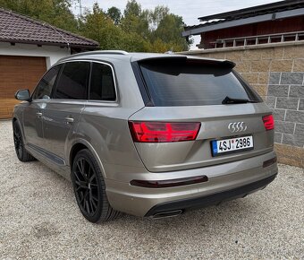Audi Q7 EXCLUSIVE Sline 3.0 TDI 200kw, rok 2017, 2. maj., ČR - 4
