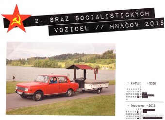 Přívěsný historický kempovací vozík , stan Letov LK 6740 - 4