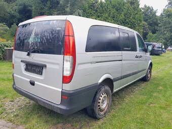 Dveře Mercedes Vito W639, rok. 2007, stříbrná 9744 - 4