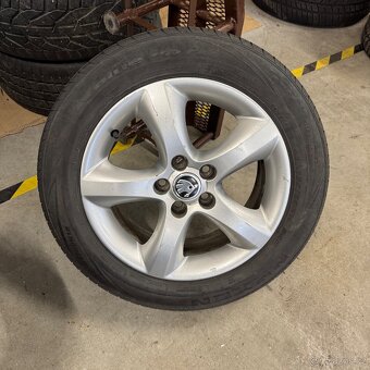 Letní alu kola Fabia 185/60 R15, 5x100 - 4