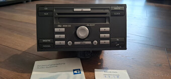 Autorádio Ford 6000 CD oranžový displej - 4