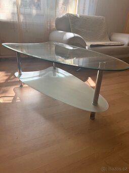 Skleněný stolek - 4