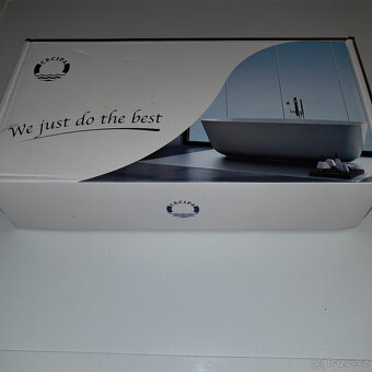 Stojanková umyvadlová baterie Cecipa černá 262 mm - 4