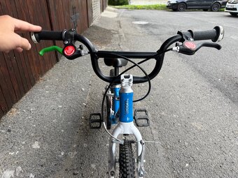 Dětské kolo WOOM 2 modré, včetně helmy - 4