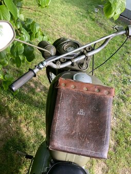 Jawa 250/553 Švéd/Libeň motor po GO/česká SPZ - 4