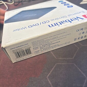 VERBATIM CD/DVD vypalovačka slimline, USB-C - 4