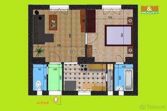 Prodej bytu 2+1, 48 m², Praha, ul. U trati - 4