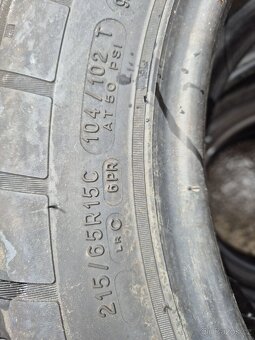 Nepoužité letní dodávkové pneu Michelin 215/65/15C - 4