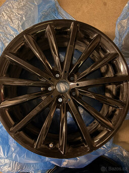 Zánovní 19" originální sada BMW Styling 633 Black, vč. TPMS - 4