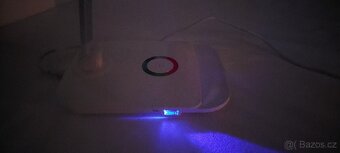 LED RGB Dotyková stmívatelná stolní lampa LED/18W/230V + USB - 4