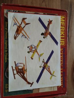 Stavebnice MERKUR KITTY HAWK 80 let ČSA 2003 - 4
