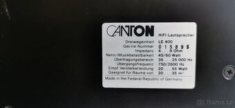 Canton LE 400 - 4