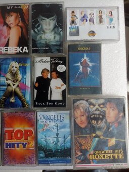 Kazety pop- Madonna, Jackson, Cher, Roxette, Modern talking - 4