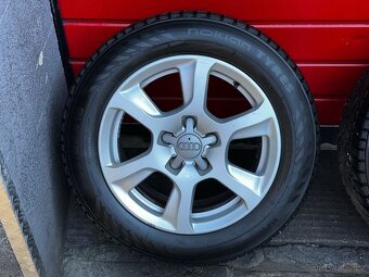 Original ALU kola Audi 16" 7,5J ET45 zimní pneu 205/60/R16 - 4