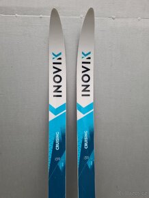 dětské běžky se šupinami INOVIK 130 (139 cm) + hůlky 100 cm - 4