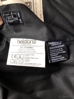 Kožená bunda na moto Helstons SLEVA - 4