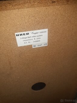 Prodám hifi věž UHER Compact1500CDC - 4