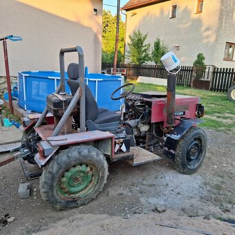Malotraktor domácí výroby - 4