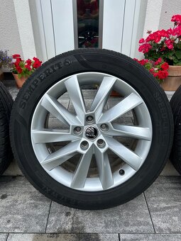 Kola originální Škoda Stratos R17 letní - 4