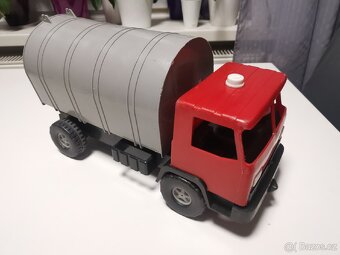Stará retro hračka popelářské auto, kuka, Technoplast - 4