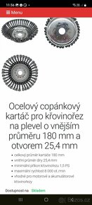 Drátěný kotouč na plevel - 4