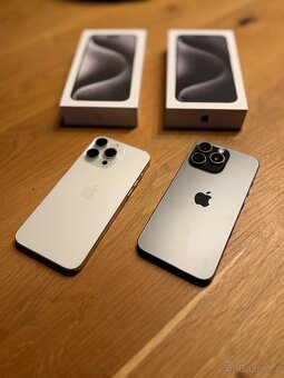 APPLE IPHONE 15 PRO MAX 256GB - BLACK - WHITE - ZÁRUKA - 4
