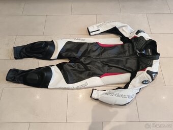 BMW Double R-Pánská kožená moto kombinéza, jednodílná - 4