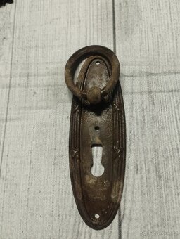 Staré koňské pruvlecky, přezky, mosazné věci - 4