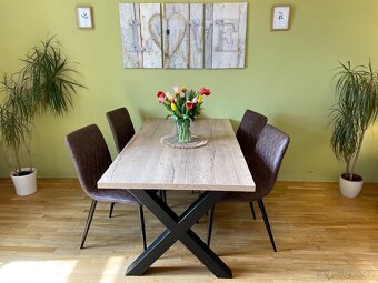 Prodám industriální nohy pro jídelní stoly - 4