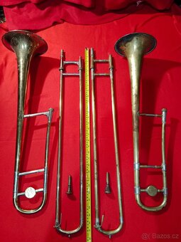 Trombón 2 ks Leader Amati Kraslice a ARTIST - 4