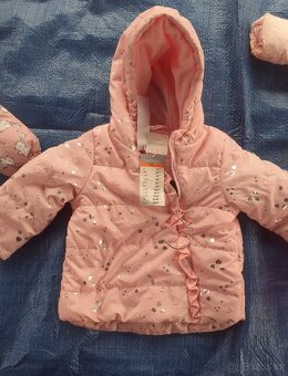 Dětské zimní bundy vel 56- 102 vše nové - 4