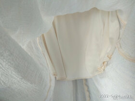 Dlouhé šaty s volánem, vel. 40 - 4