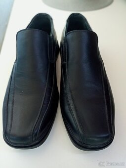 Pánské kožené polobotky 44 - 4