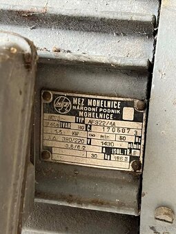 Staré elektromotory - pozůstalost - 4