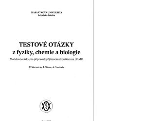 Příprava na přijímací zkoušky LF, modelové otázky, testy - 4