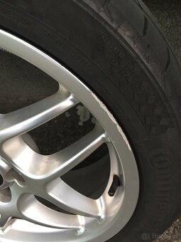 Kola BBS 7.5x17 I s pneumatikami - 4