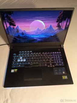 Herní Notebook Asus Rog Strix 17" i7 RTX2060 2xSSD 64gb RAM - 4