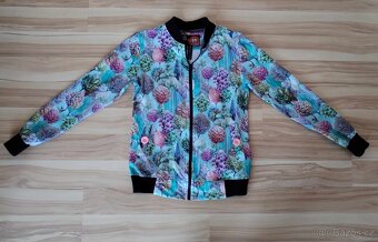 Mikina bomber Atom Rat Tyrkys Berry S/M - 4